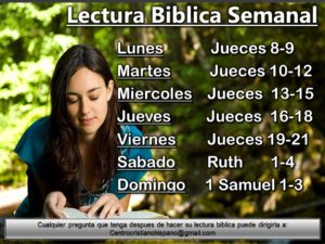 Lectura Biblica Semanal CCH #14