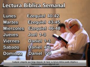 Lectura Biblica Semanal CCH #37