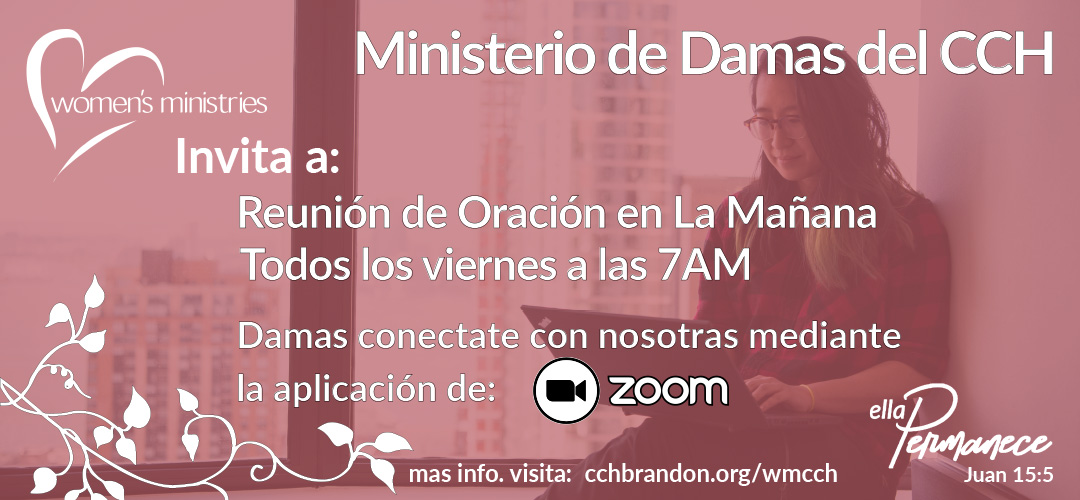 Lee más sobre el artículo Online – Oracion Semanal Ministerio de Damas